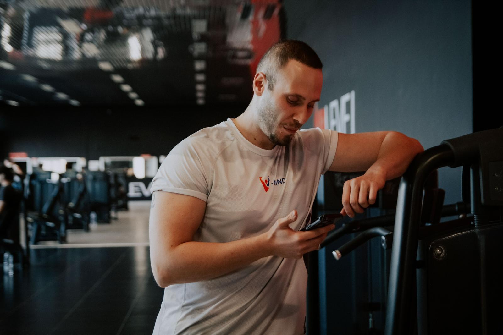 Francesco Vitucci in palestra da FitActive Sassuolo